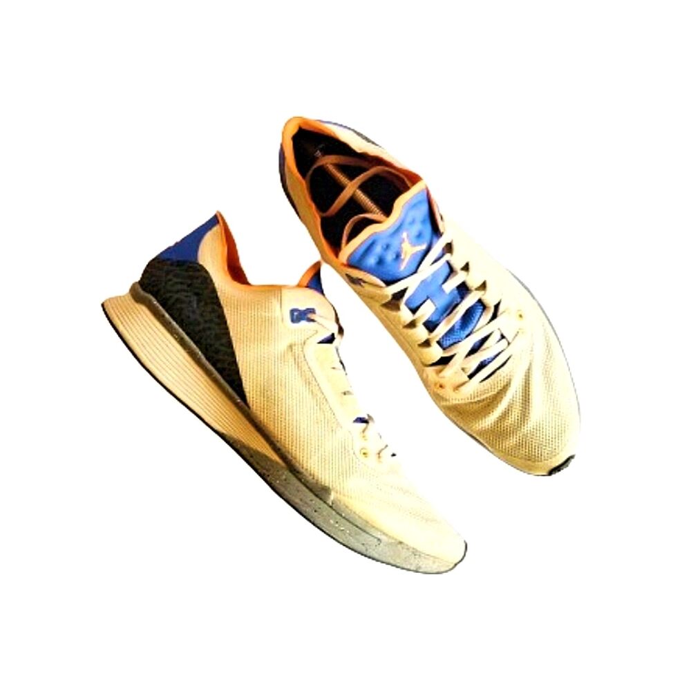 NIKE Jordan 88 Racer Mowabb Sneakers 15 49.5 Birch Bright Mandarin AV1200-200 - Picture 8 of 14